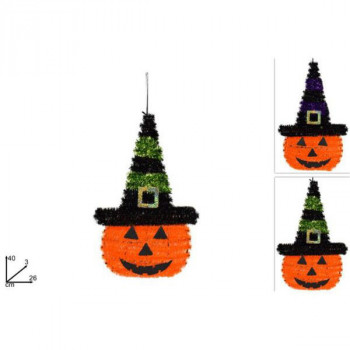 DEKORATIVNA FIGURA BUNDEVA SA ŠEŠIROM ZA HALLOWEEN XHW22000071 