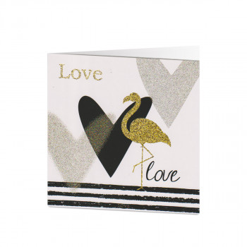 ČESTITKA SA KOVERTOM 15x15cm UNI UNL-1184 