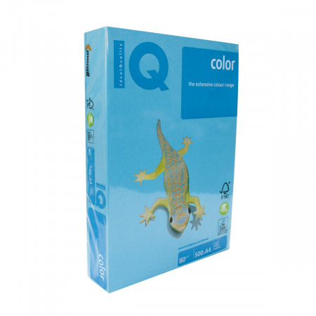 FOTOKOPIR PAPIR A4 IQ PLAVI NEON AB48 