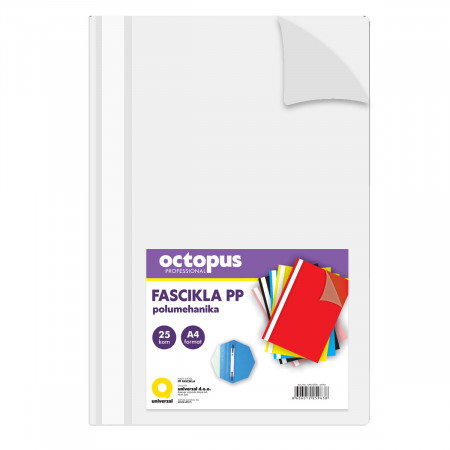 FASCIKLA A4 POLUMEHANIKA 25/1 BELA OCTOPUS UNL-0516 