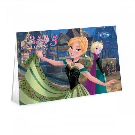 BLOK ZA CRTANJE BROJ 5 FROZEN 