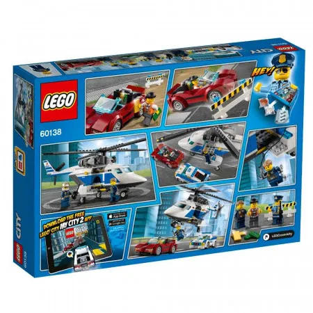 KOCKE LEGO CITY HIGH-SPEED SHASE LE60138 