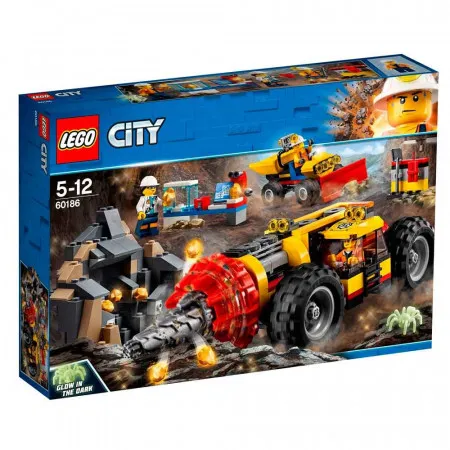 KOCKE LEGO CITY MINING HEAVY DRILLER LE60186 