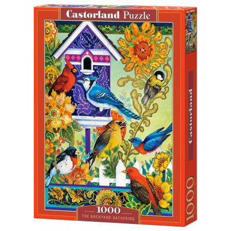 PUZZLE 1000 DELOVA C-104000-2 THE BACKYARD GATHERING CASTORLAND 