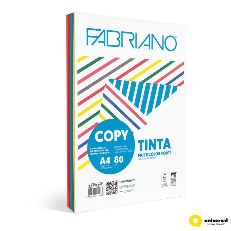 FOTOKOPIR PAPIR A4 FABRIANO MIX NEON 80g 250LISTA 