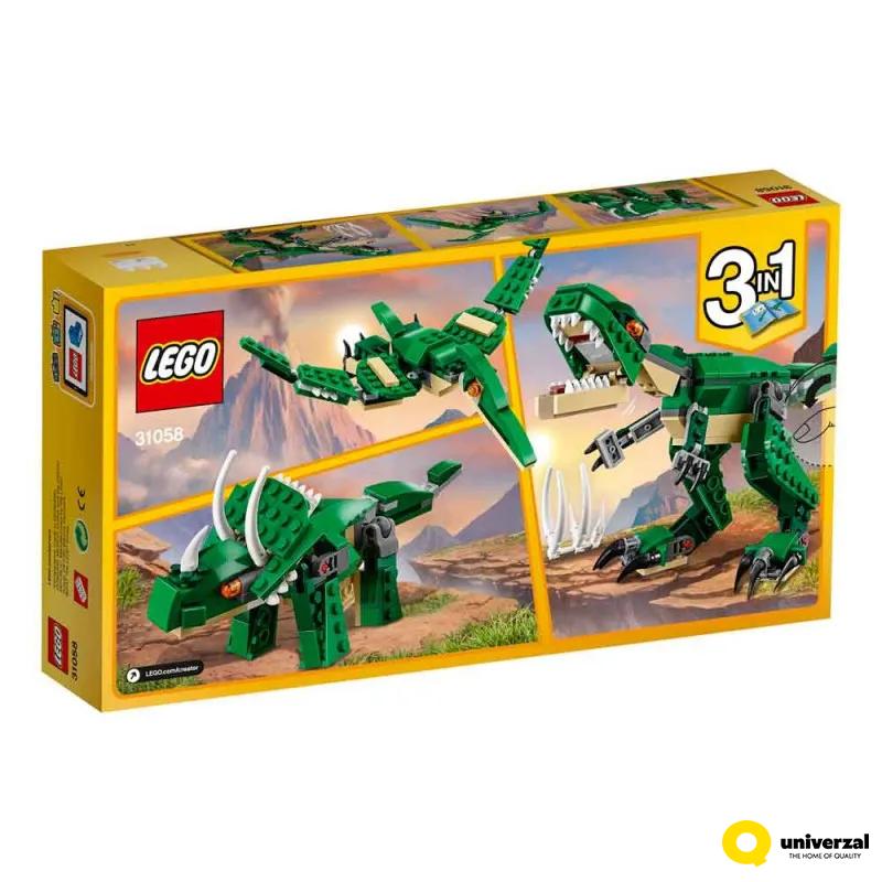 KOCKE LEGO CREATOR 3U1 MIGHTY DINOSAURS 31058 