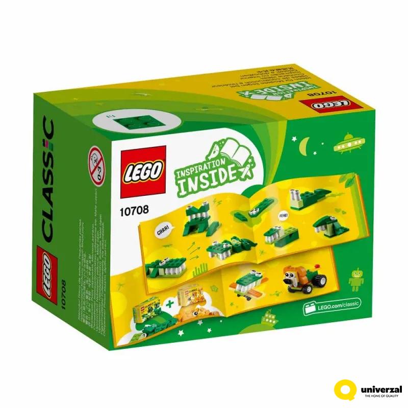 KOCKE LEGO CLASSIC GREEN CREATIVITY BOX 10708 