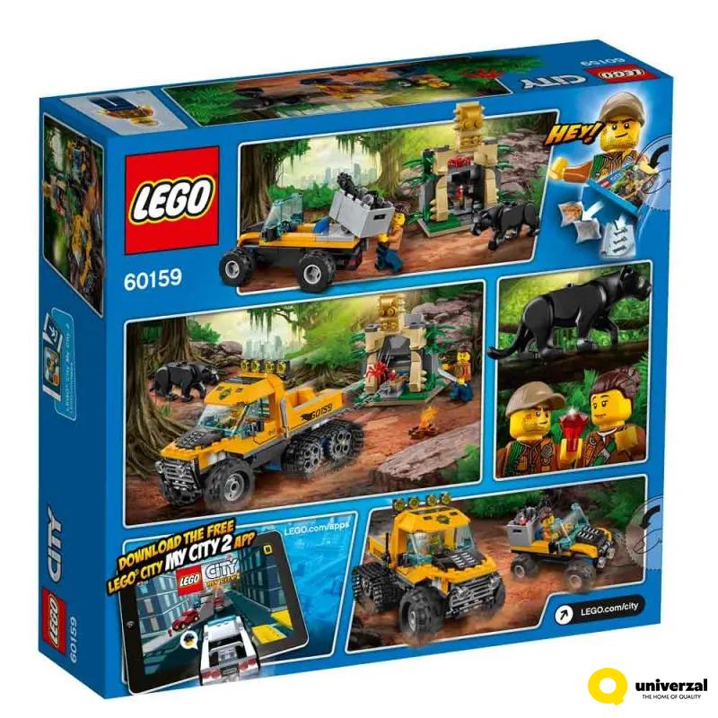 KOCKE LEGO CITY JUNGLE HALFTRACK MISSION LE60159 
