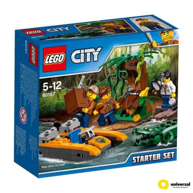 KOCKE LEGO CITY JUNGLE STERTER SET LE60157 