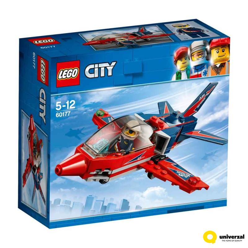 KOCKE LEGO CITY AIRSHOW JET 60177 