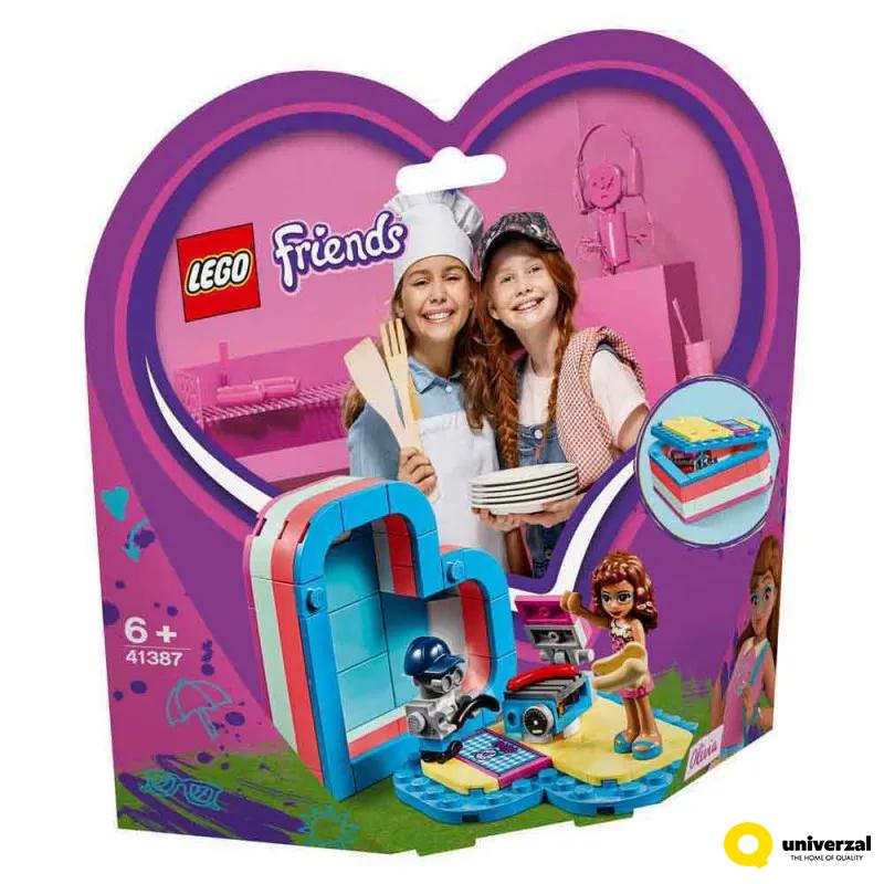 KOCKE LEGO FRIENDS OLIVIAS SUMMER HEART LE41387 