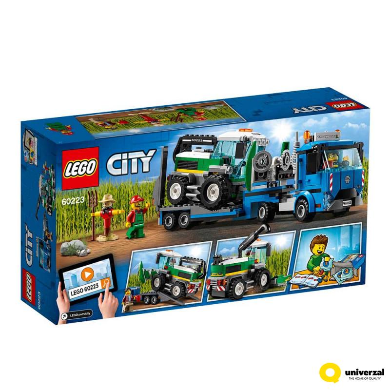 KOCKE LEGO CITY HARVESTER TRANSPORT LE60223 