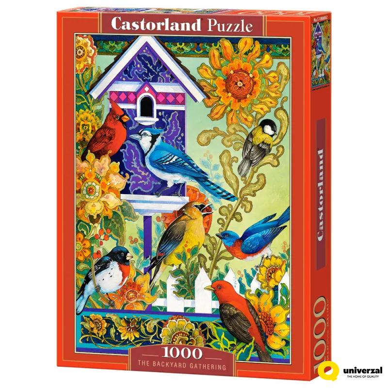 PUZZLE 1000 DELOVA C-104000-2 THE BACKYARD GATHERING CASTORLAND 