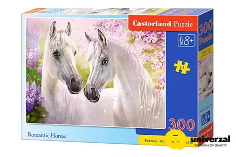 PUZZLE 300 DELOVA B-030378 ROMANTIC HORSES CASTORLAND 