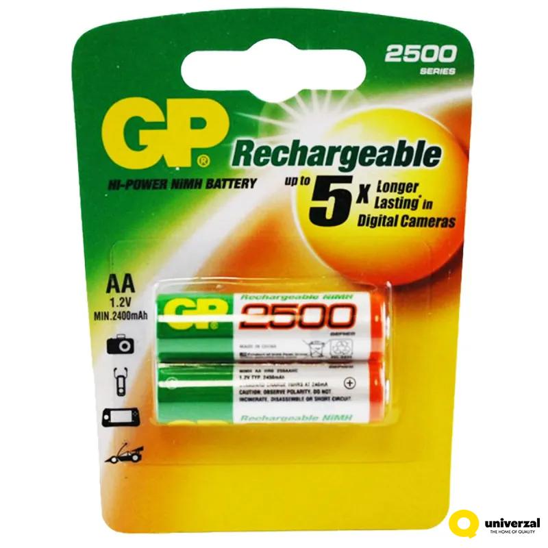 BATERIJE GP 2/1 2500mAh AA 