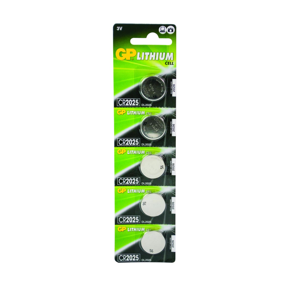 BATERIJE GP CR2025 3V | Univerzal