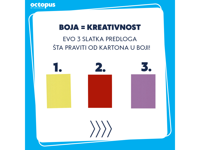 KARTON U BOJI - KREATIVNOST U 20 NIJANSI