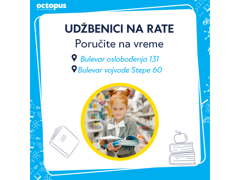 Vodič za kupovinu udžbenika u Octopus radnjama