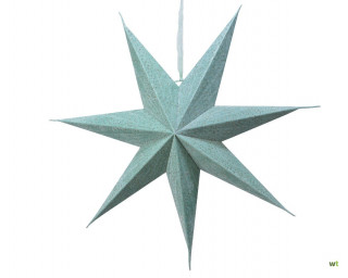 UKRAS NOVOGODIŠNJI ZVEZDA 60X19CM ZELENA 484566 