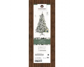 JELKA NOVOGODIŠNJA 210CM ZELENO BELA 9680952 