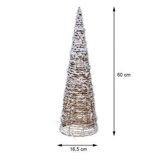 KUPA NOVOGODIŠNJA SA LED SVETLOM 60CM ACW000250 