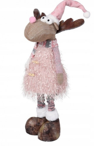 FIGURA NOVOGODIŠNJA IRVAS SA LED SVETLOM 24X70CM ADO000090 