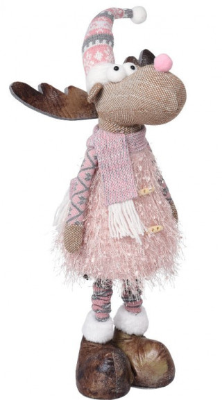 FIGURA NOVOGODIŠNJA IRVAS SA LED SVETLOM 24X70CM ADO000090 