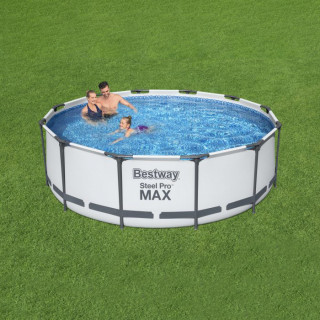 BAZEN 366X100CM STEEL PRO MAX SA FILTER PUMPOM BESTWAY 56418 