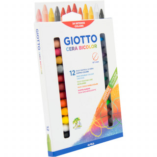 VOŠTANE BOJE 12/1 GIOTTO CERA BICOLOR 291300 