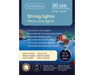 NOVOGODIŠNJI UKRAS MREŽA SA LED SVETLOM 190CM SREBRNO-BELO 486494 