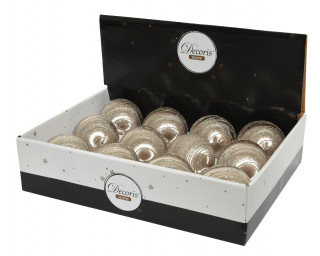 KUGLA NOVOGODIŠNJA 4.5CM 62097 