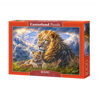 PUZZLE 1000 DELOVA C-104277-2 LIKE FATHER LIKE SON CASTORLAND 