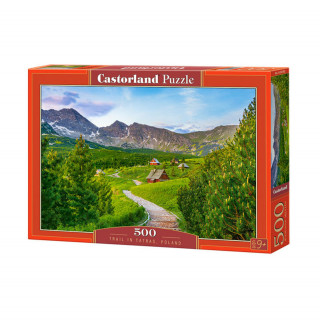 PUZZLE 500 DELOVA B-53582 TRAIL IN TATRAS CASTORLAND 