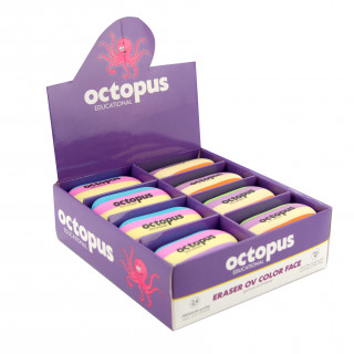 GUMICA ZA BRISANJE OCTOPUS OV-COLOR FACE 1/24 UNL-1948 