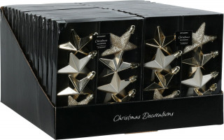 NOVOGODIŠNJI UKRAS ZVEZDA 6.5CM STAR LIGHT CAN219090 