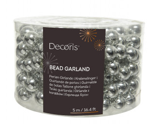 UKRAS NOVOGODIŠNJI PERLE SREBRNE 500CM 000161 