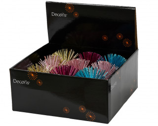 UKRAS NOVOGODIŠNJI ZA JELKU 8CM MIX 029476 