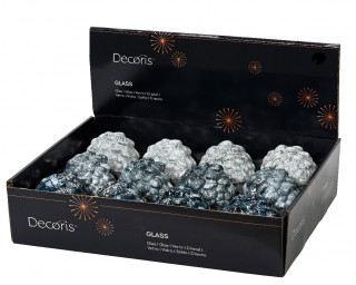 UKRAS NOVOGODIŠNJI ŠIŠARKA STAKLENA 10CM MIX 070112 