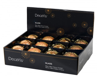 KUGLA NOVOGODIŠNJA 8CM MIX 070291 