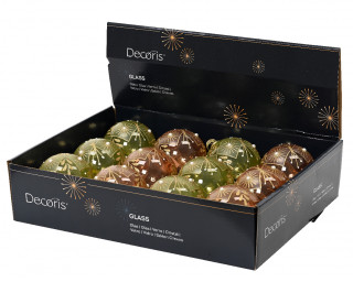 KUGLA NOVOGODIŠNJA 8CM MIX 070341 