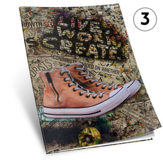 SVESKA A4 DIKTO 52L URBAN LIFE 80g OCTOPUS UNL-2135 