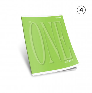 SVESKA A5 DIKTO 52L THE ONE COLOR 80g OCTOPUS UNL-2143 
