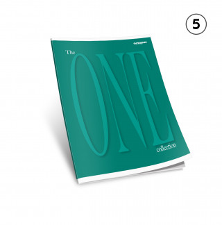 SVESKA A5 DIKTO 52L THE ONE COLOR 80g OCTOPUS UNL-2143 