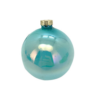 KUGLA NOVOGODIŠNJA STAKLENA 8CM UNL-10020 