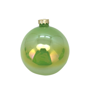 KUGLA NOVOGODIŠNJA STAKLENA 8CM UNL-10020 