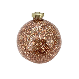 KUGLA NOVOGODIŠNJA STAKLENA 8CM UNL-10036 