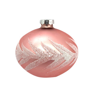 KUGLA NOVOGODIŠNJA STAKLENA 8CM UNL-10050 