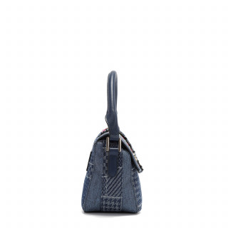 TORBA NICOLE LEE JS17044 DENIM PATCH FW2024 