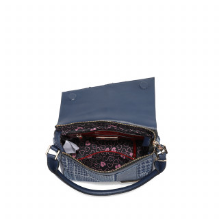 TORBA NICOLE LEE JS17044 DENIM PATCH FW2024 
