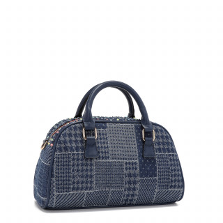 TORBA NICOLE LEE JS17045 DENIM PATCH FW2024 